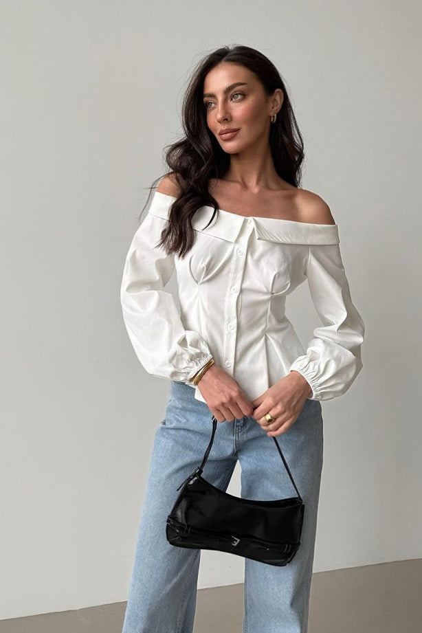 Sexy Off Shoulder Blouse