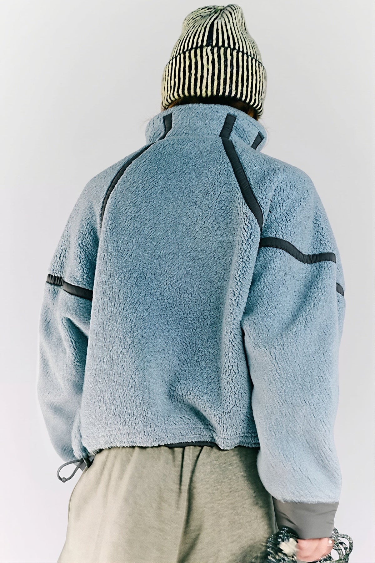 Colorblock Fleece Half Zip Sweatshirt 3