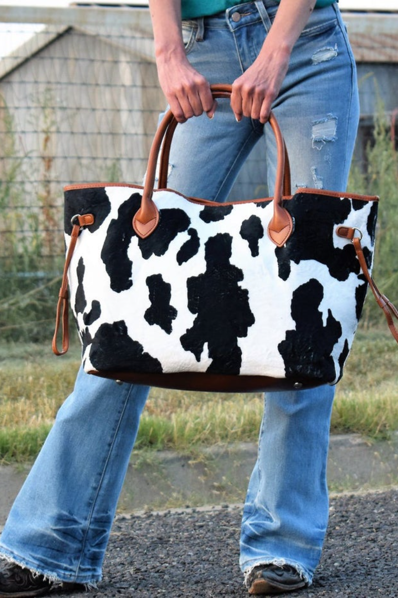 Over The Moon Cow Bag - Fashionpara