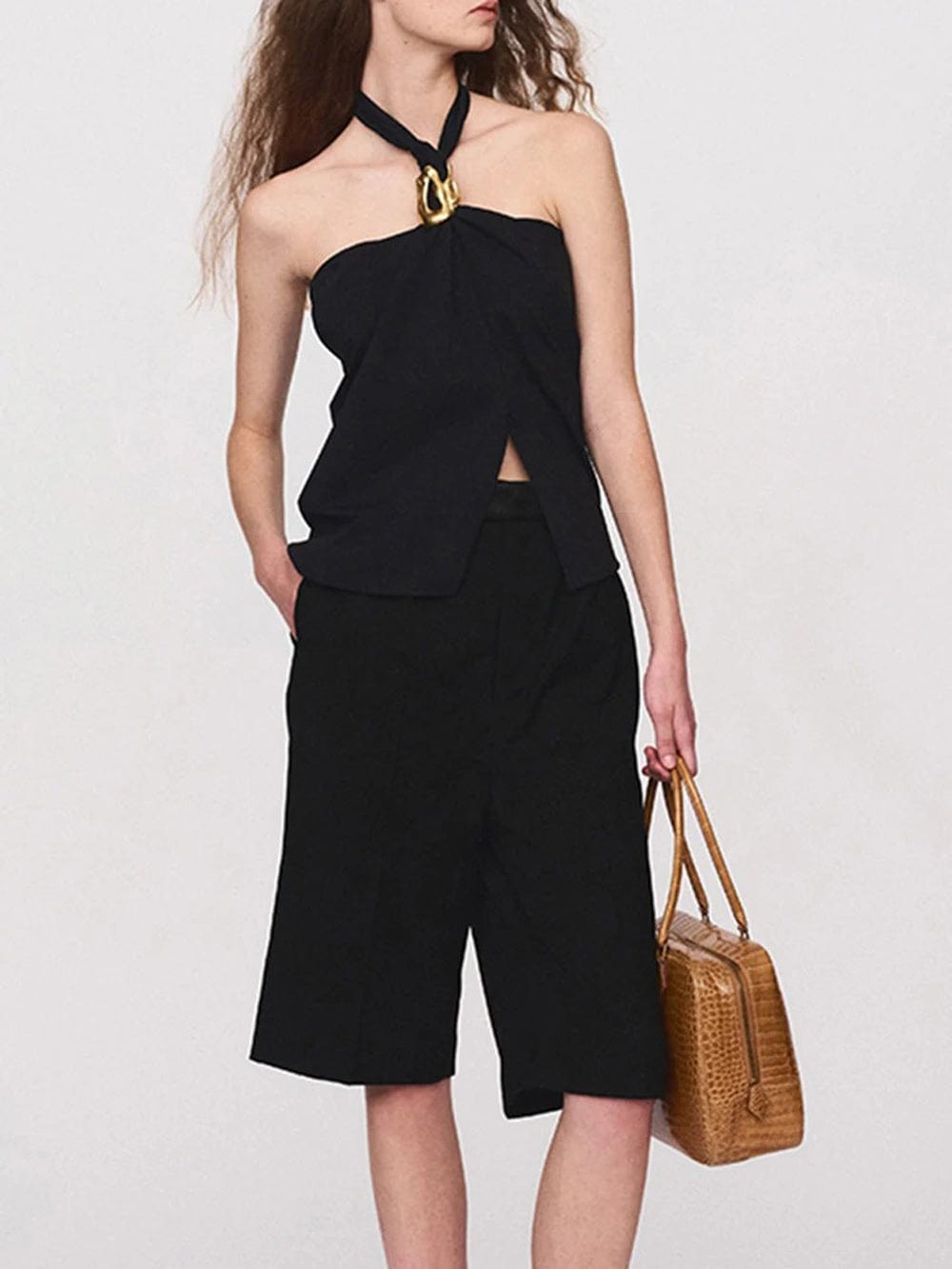 Backless Metal Buckle - Fashionpara