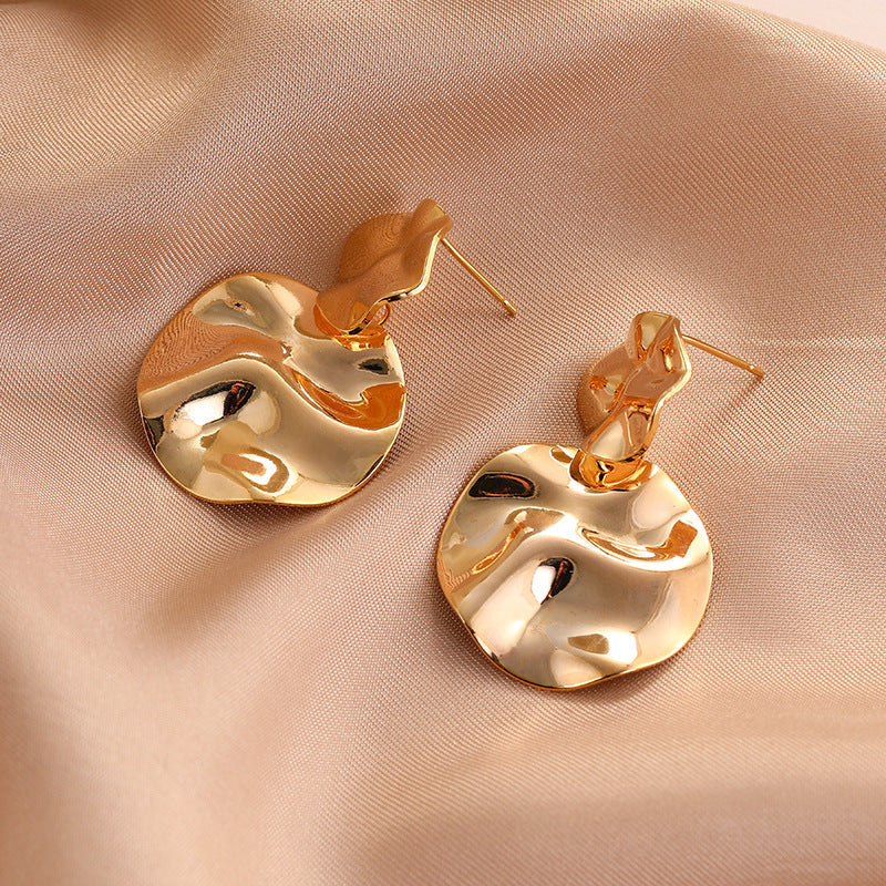 Water Ripple Irregular Earrings
