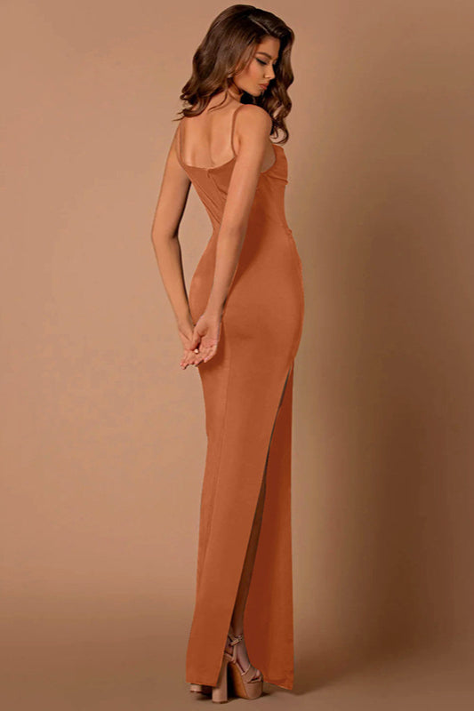 Halter Neck Slim Fit Bodycon Dress Party Dress