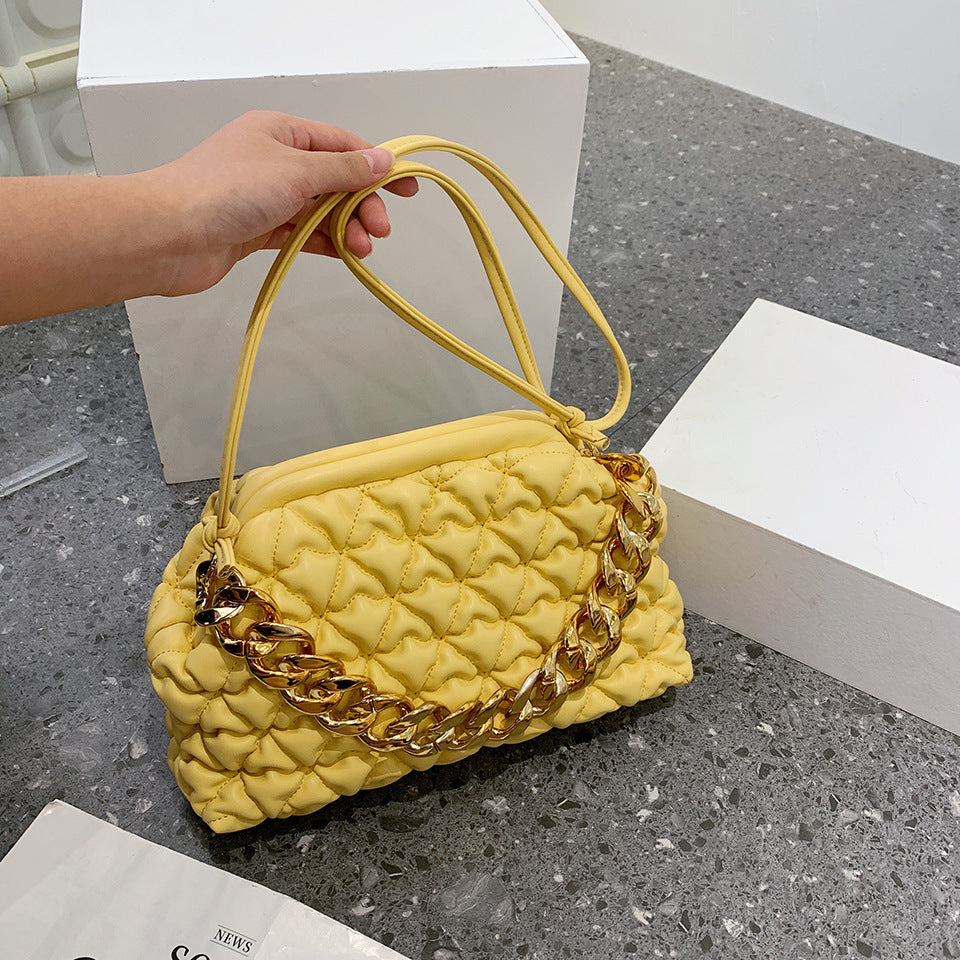 One-shoulder Chain Crossbody Bag