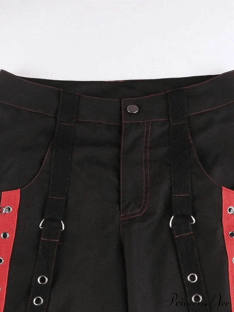 Cool Gothic Chain Jeans