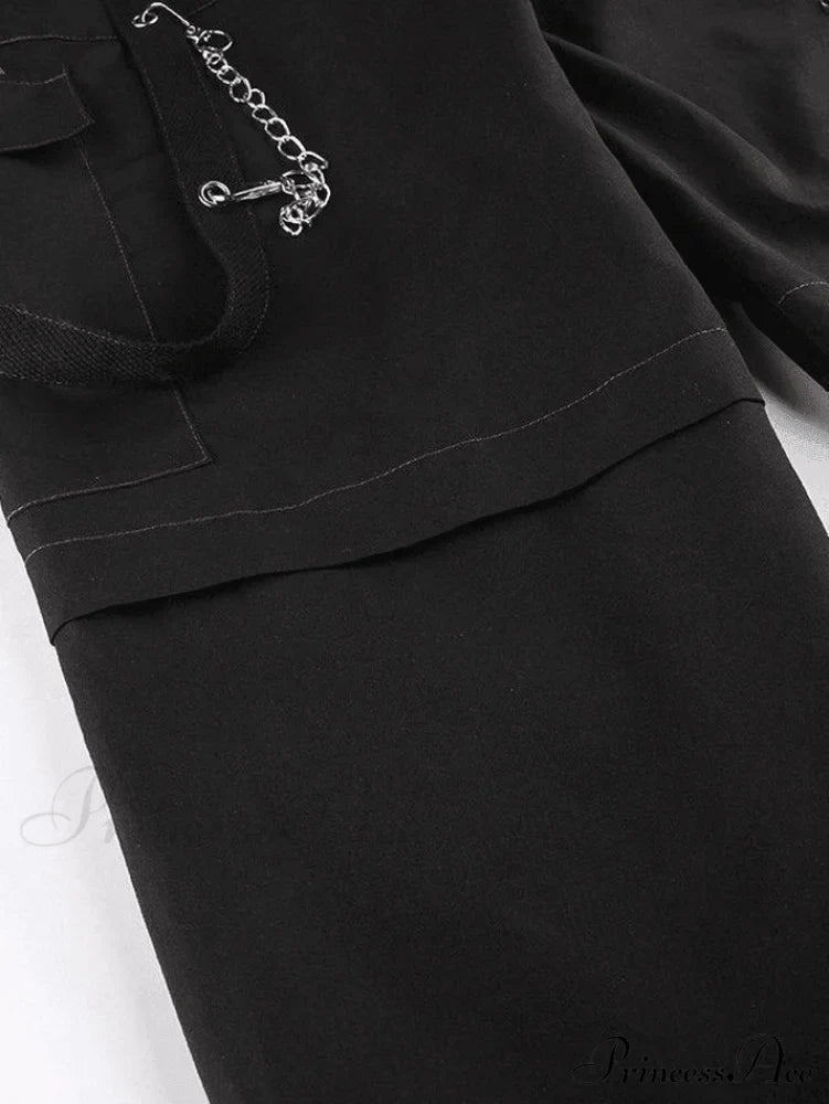 Cool Gothic Chain Jeans