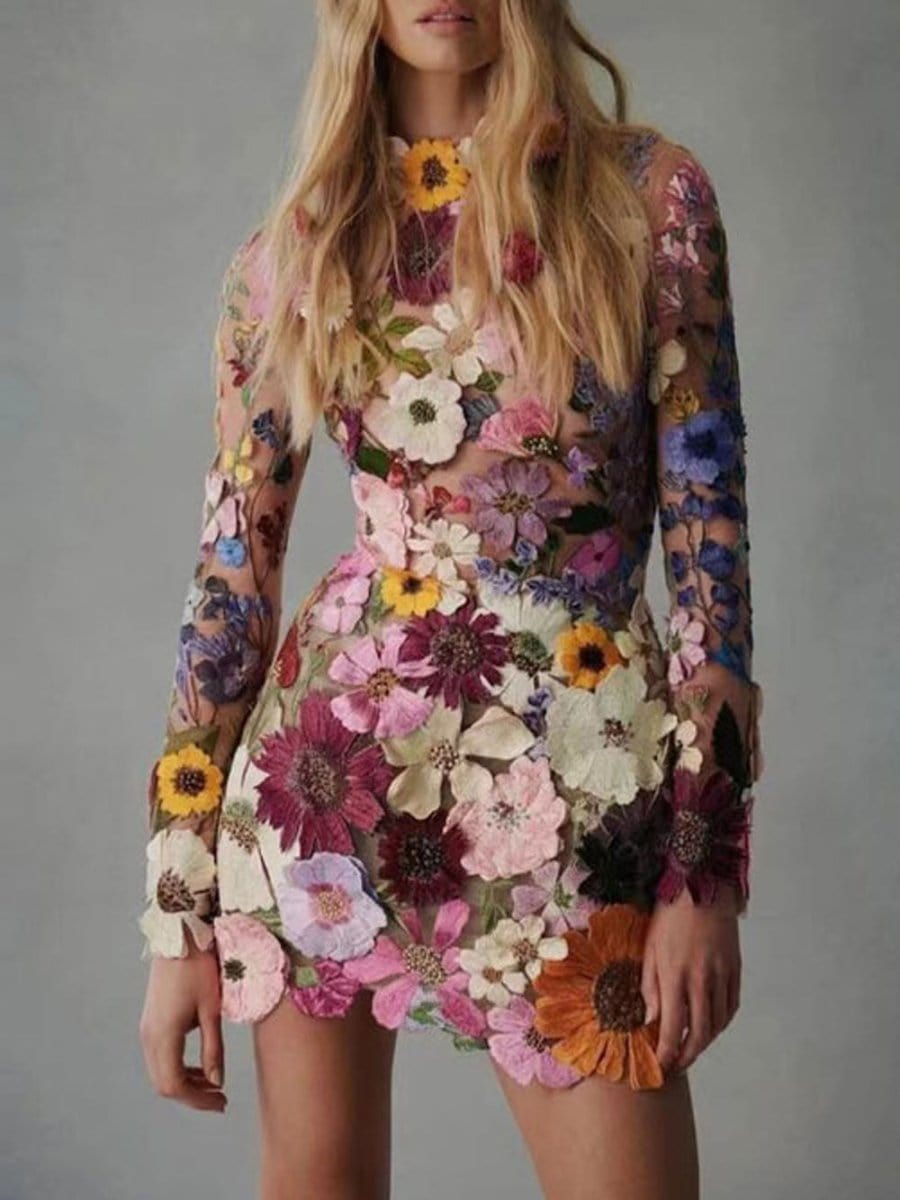 Floral Mini Dress