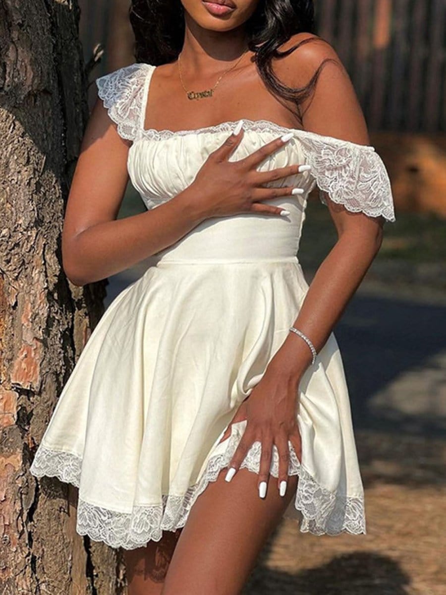 Backless Mini Dress - Fashionpara