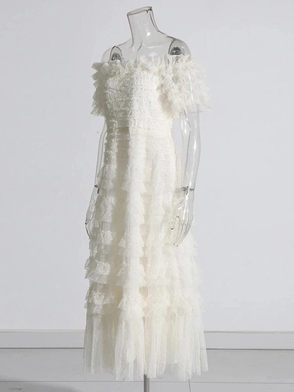 Mesh Midi Dress - Fashionpara