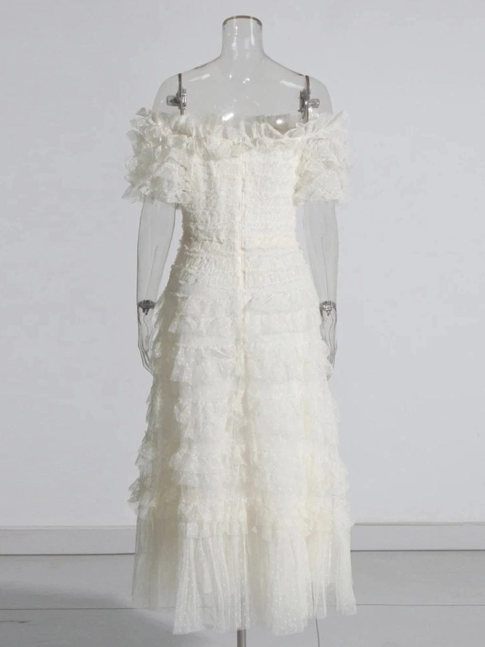 Mesh Midi Dress - Fashionpara