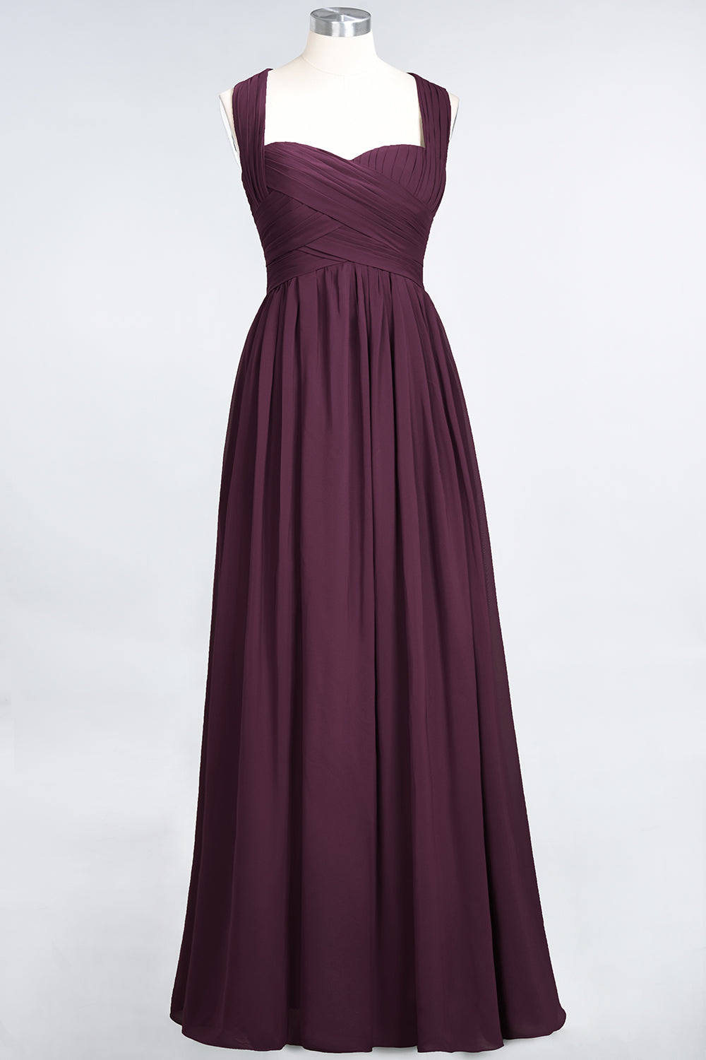 Chic Tiered Sweetheart Cap-Sleeves Bungurdy Bridesmaid dresses - Fashionpara