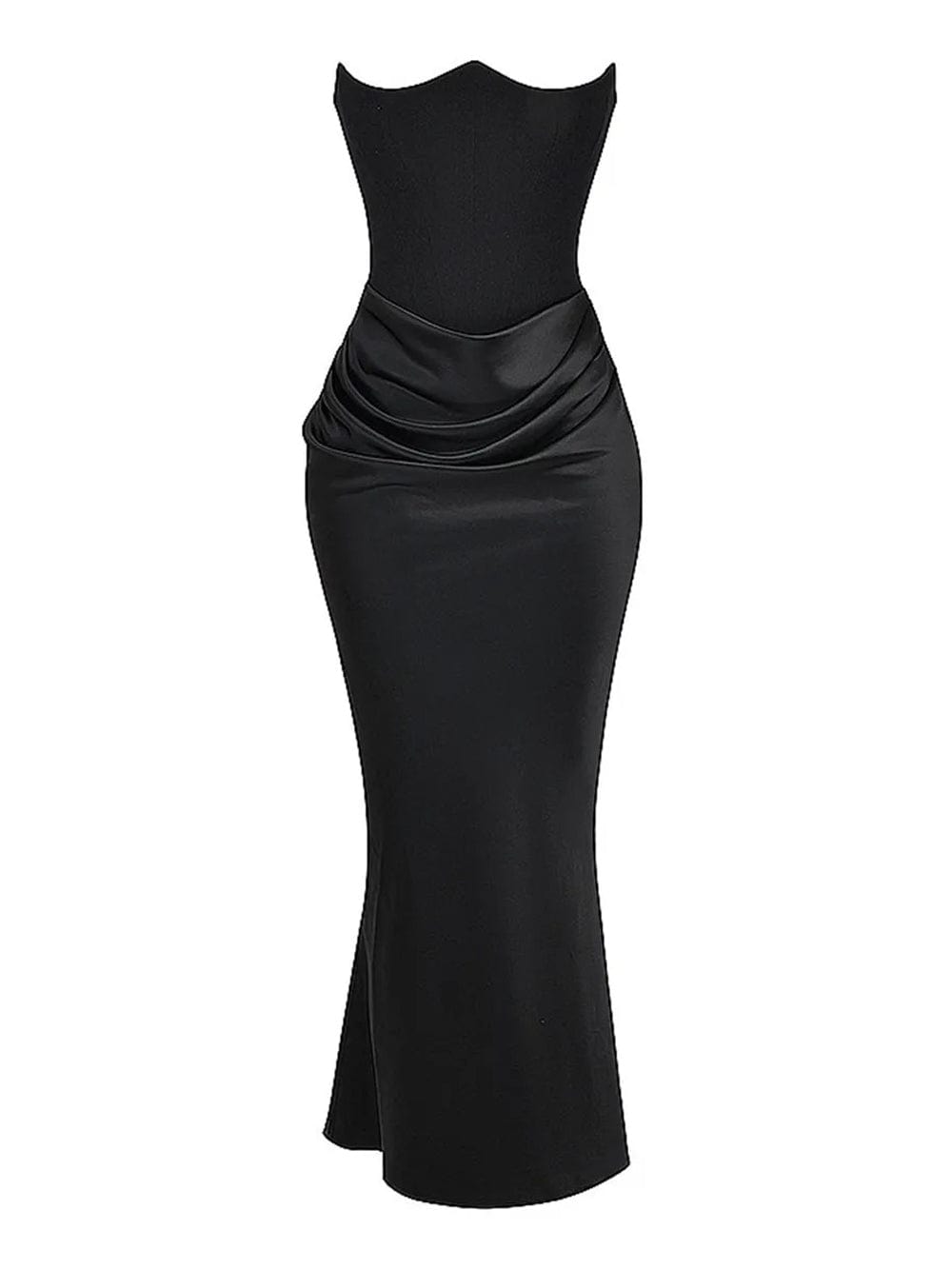 Backless Bodycon Maxi - Fashionpara