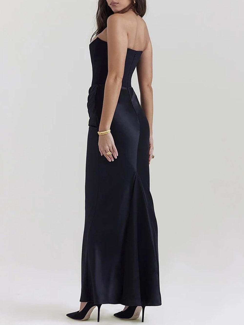 Backless Bodycon Maxi - Fashionpara