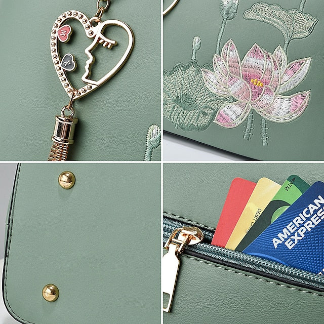 Bag PU Crossbody Handbag Shoulder Boston