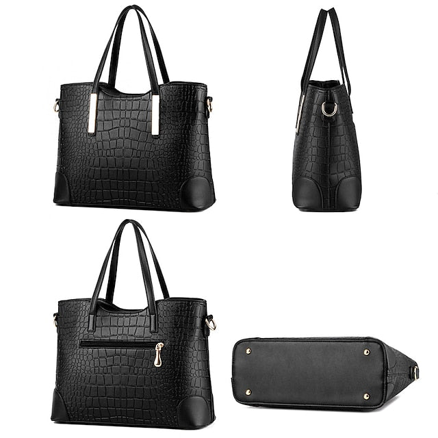 Boston Shoulder Bag PU Handbag Crossbody