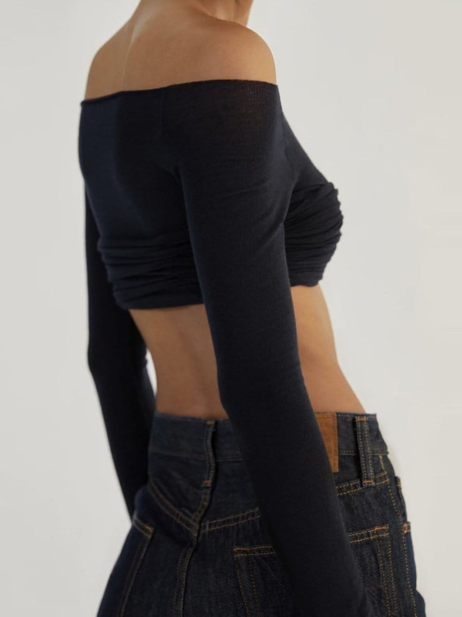 Knit Off Shoulder - Fashionpara