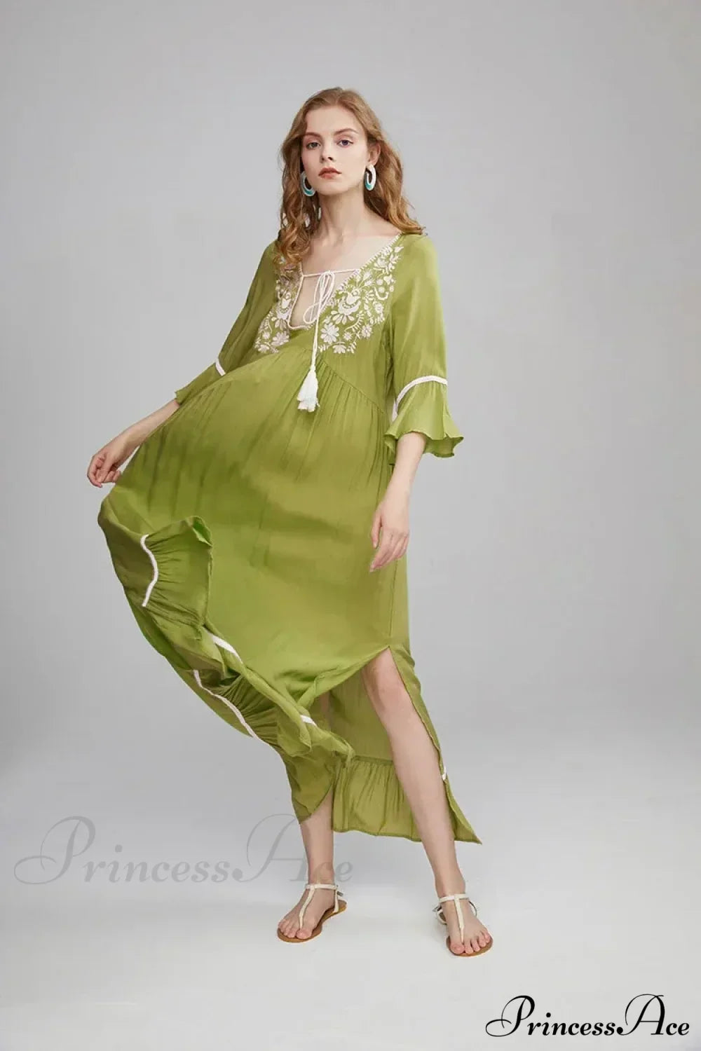 Cotton Rayon Boho Dress