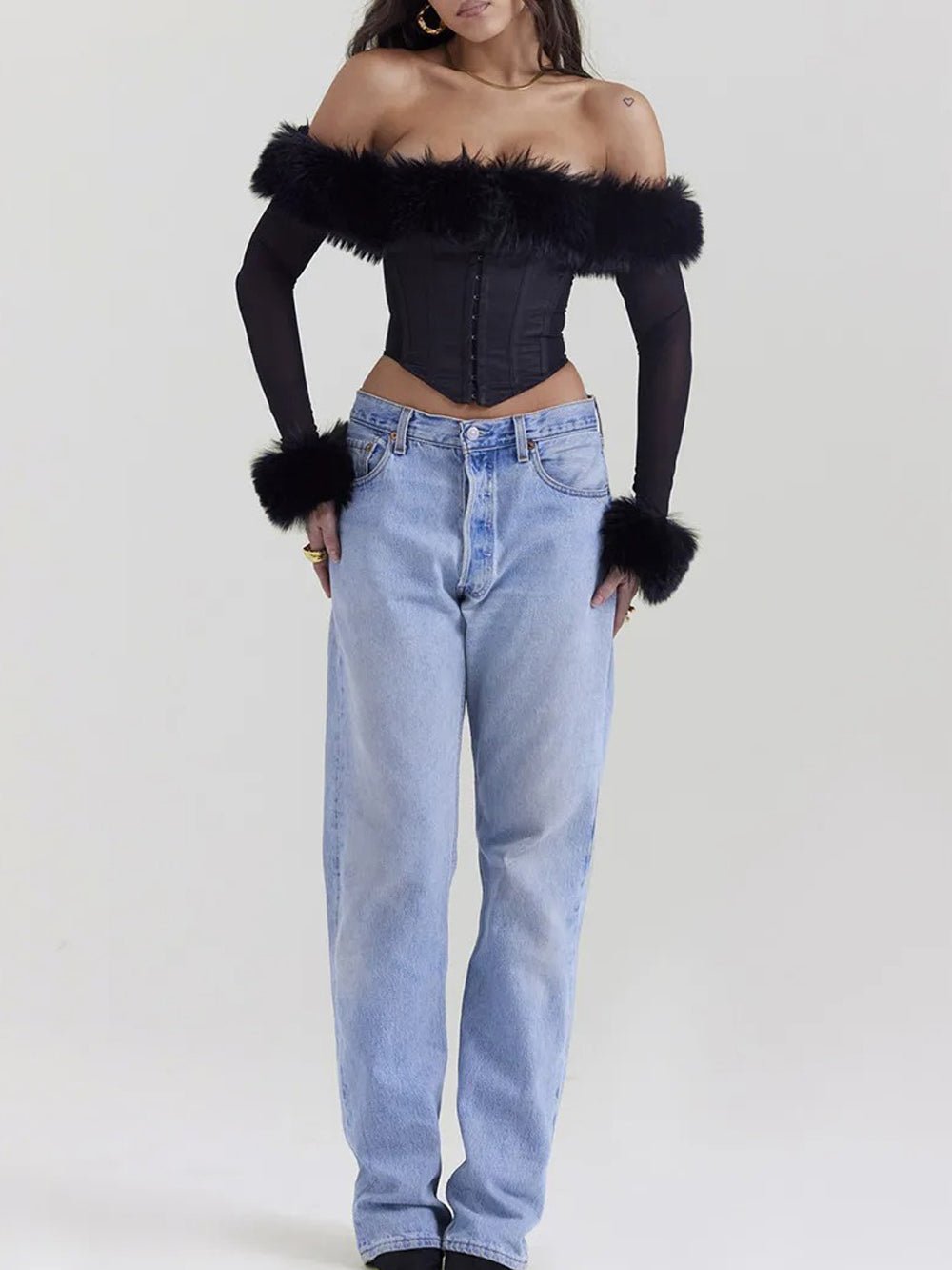 Off Shoulder Backless - Fashionpara