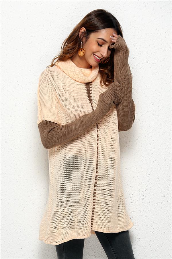 RadyRin Cozy Turtleneck Pullover Sweater for Effortless Style