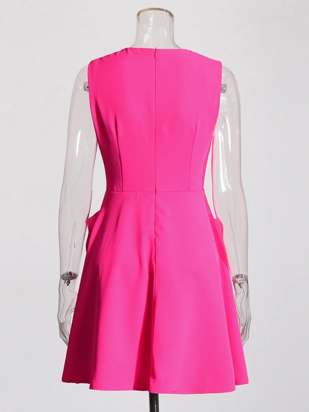 Appliques Sleeveless Mini - Fashionpara