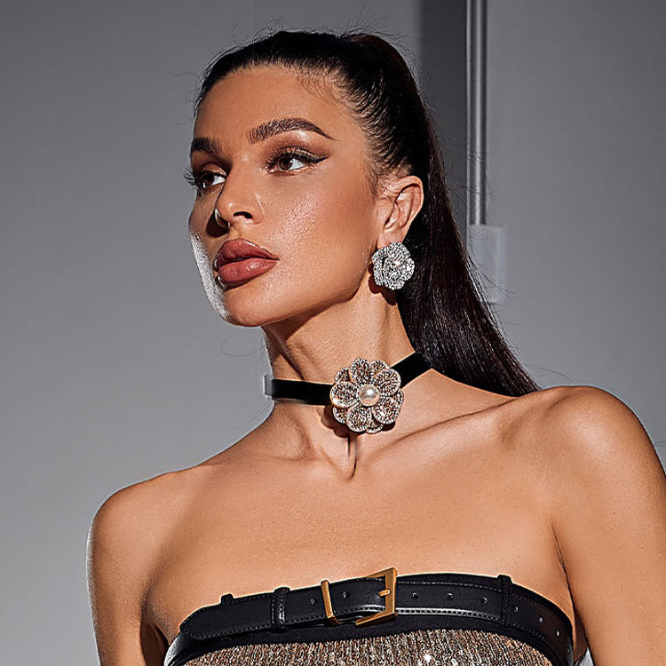 Rhinestone  Necklace