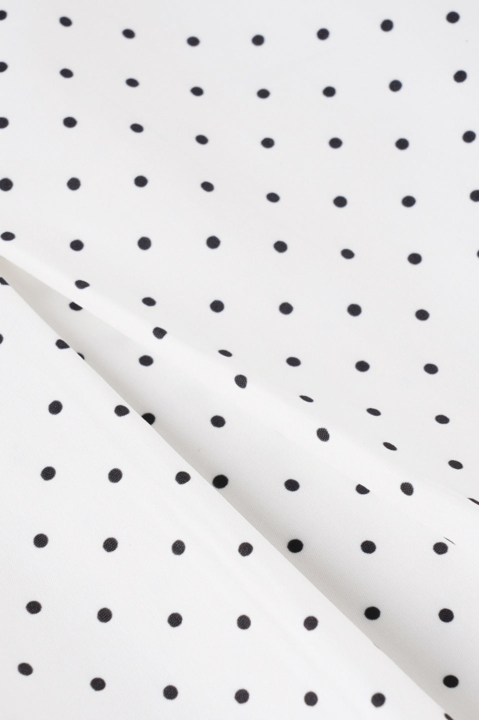 Ruched Polka Dot A-Line Midi Skirt - Fashionpara