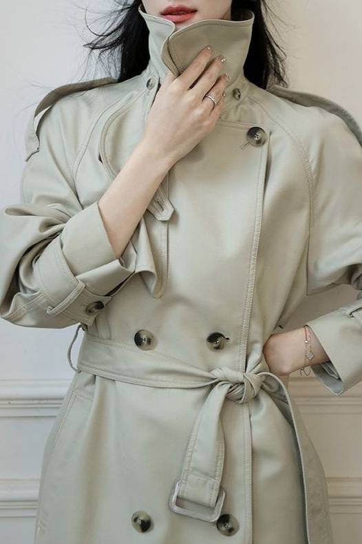 British Mid Length Trendy Elegant Overcoat - Fashionpara