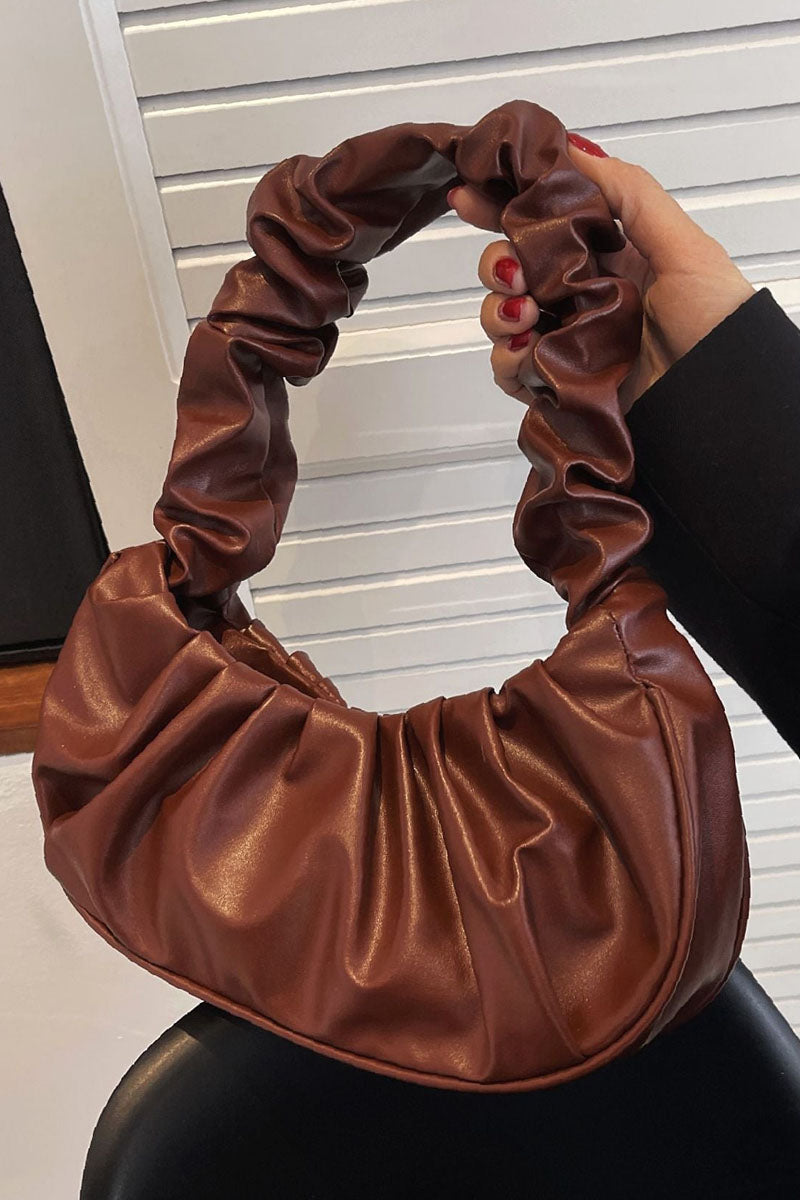 Minimalist Ruched Bag - Fashionpara