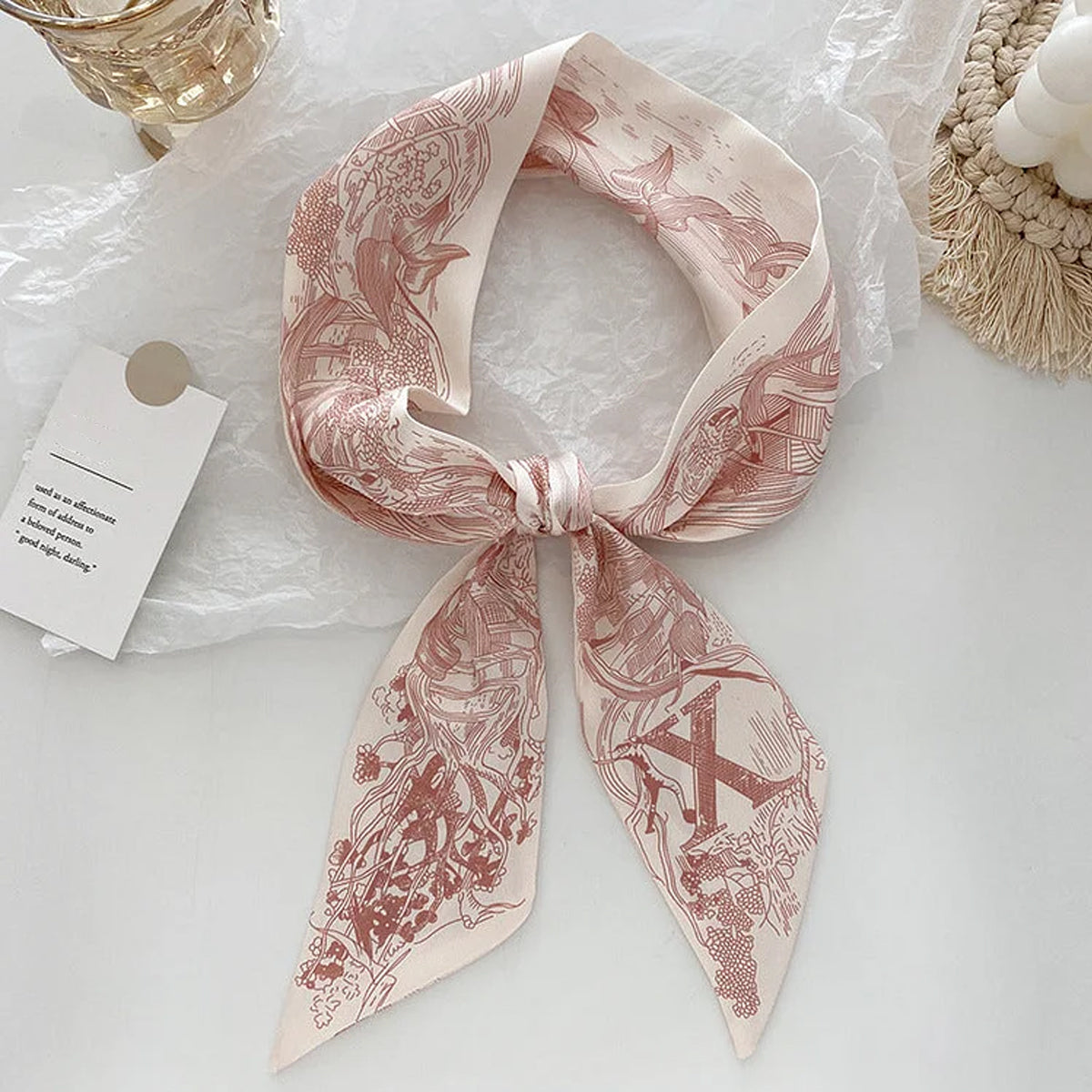 Twenty-six Letters Vintage Headband