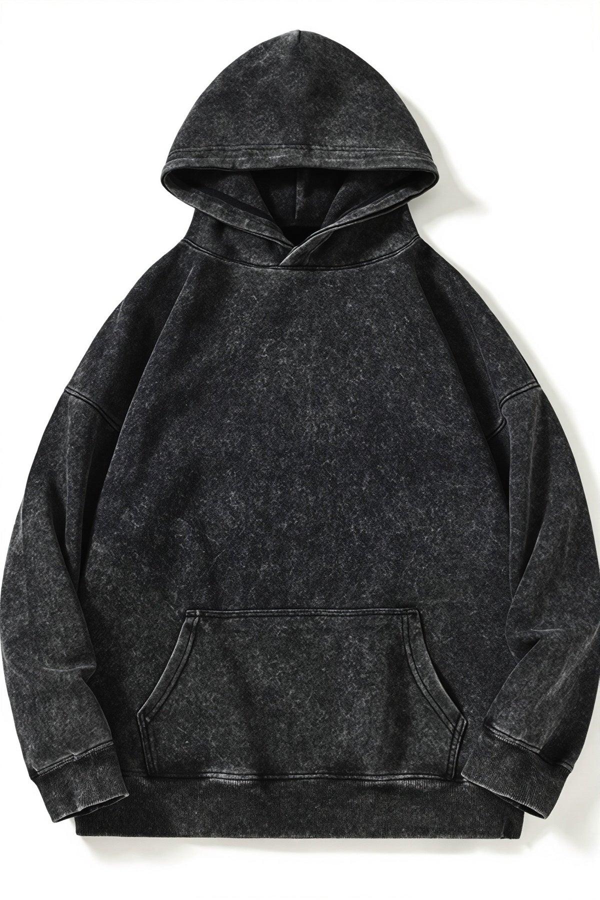 Retro Washed Oversized Pullover Hoodie 4