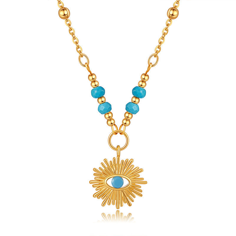 Devil's Eye Vintage Necklace