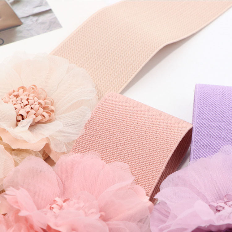 3D Flower Belt