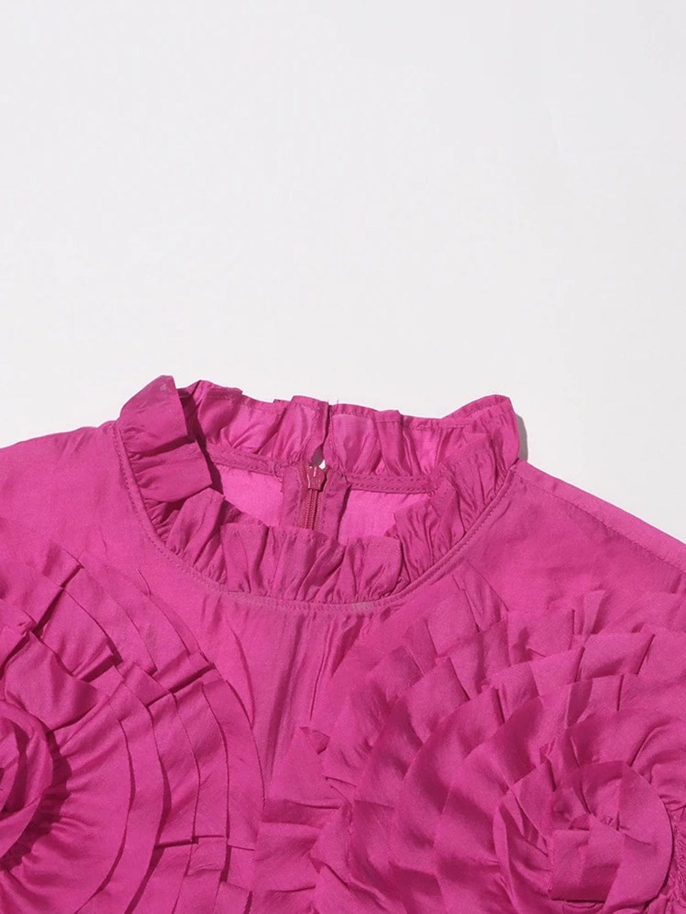 Appliques Casual Ruffled - Fashionpara