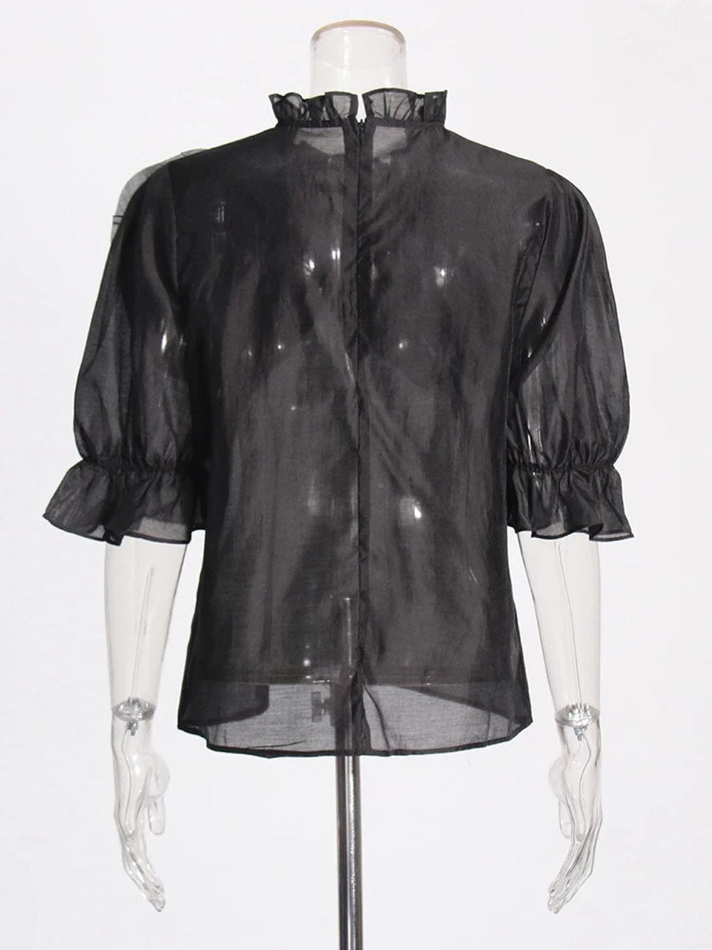 Appliques Casual Ruffled - Fashionpara