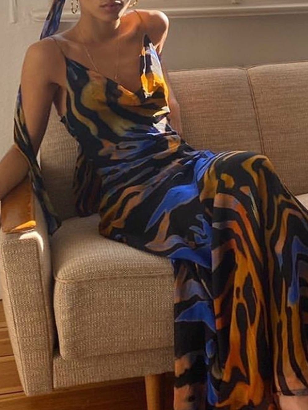 Floral Maxi Dress - Fashionpara