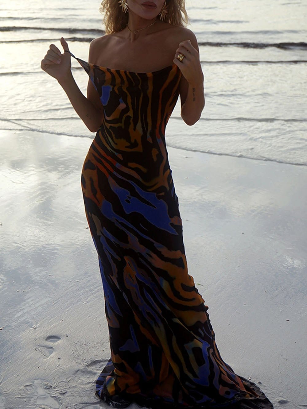 Floral Maxi Dress - Fashionpara