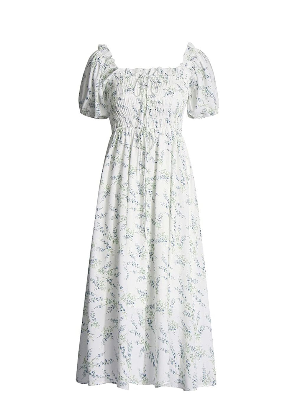 Square Midi Dress - Fashionpara