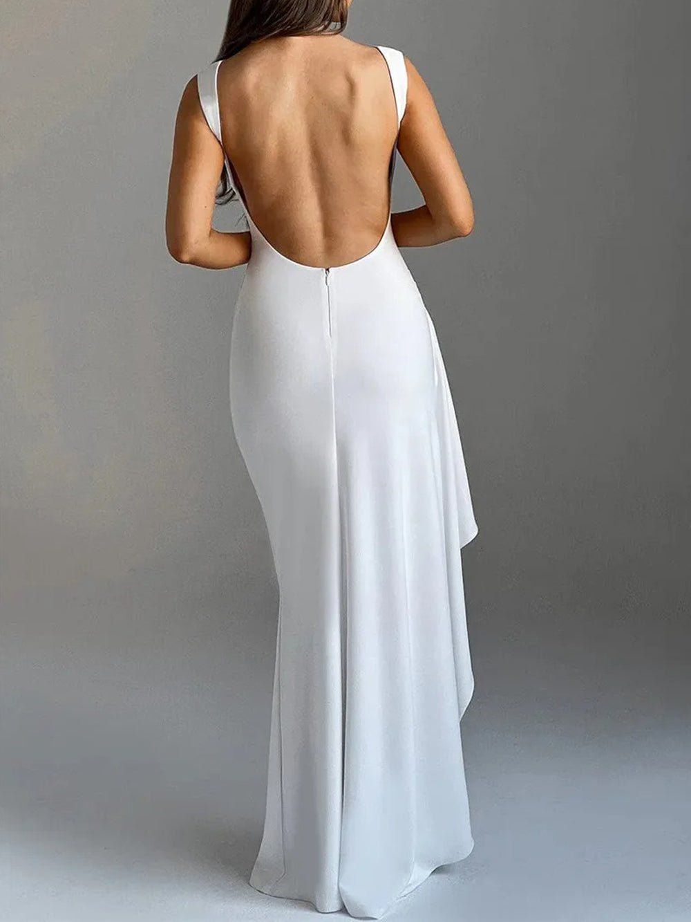 Backless Maxi Dress - Fashionpara
