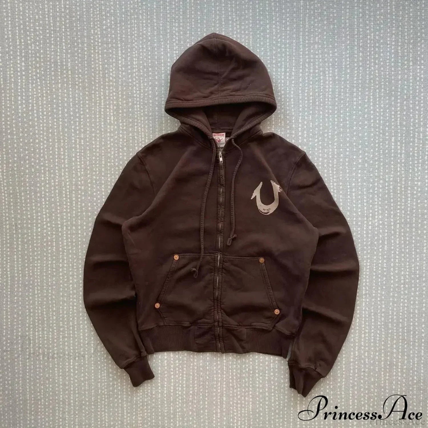 Dark Character Pictorial Zip Hoodie Black1 / S