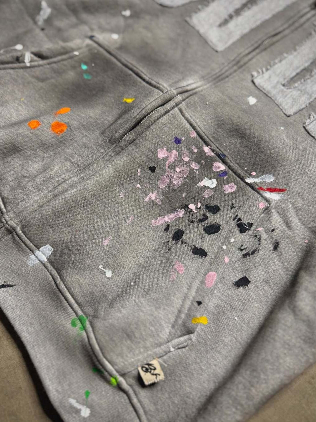 Vintage Street Style Zip Hoodie