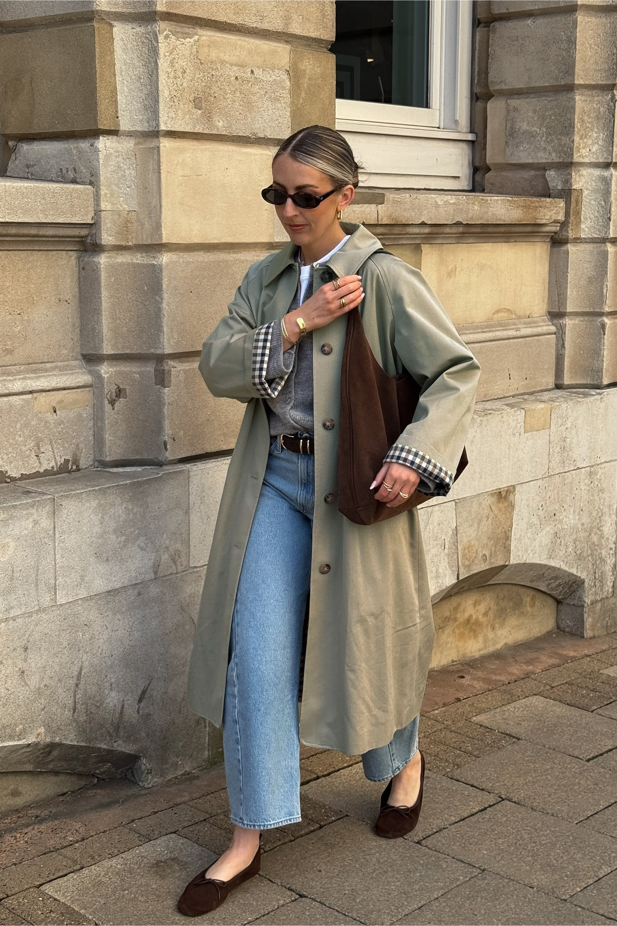 Petite Mid Length Minimalist Relaxed Stylish Overcoat - Fashionpara