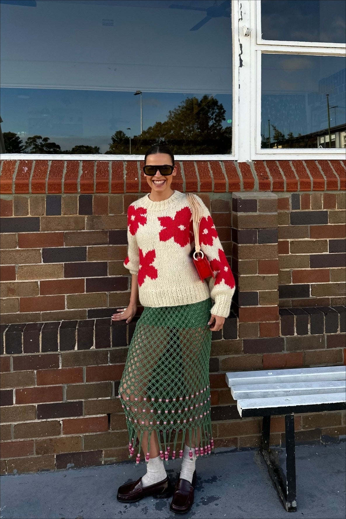 Pullover Floral Detail Sweater 6