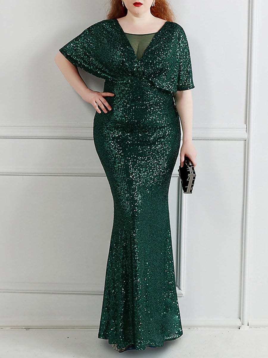 Sequin Maxi Dress - Fashionpara