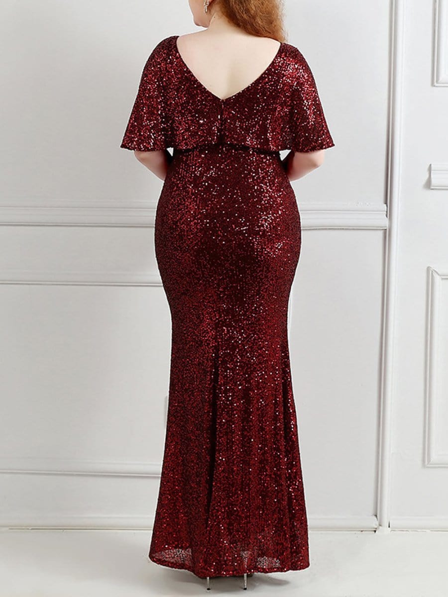 Sequin Maxi Dress - Fashionpara