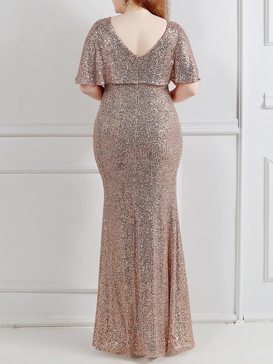 Sequin Maxi Dress - Fashionpara