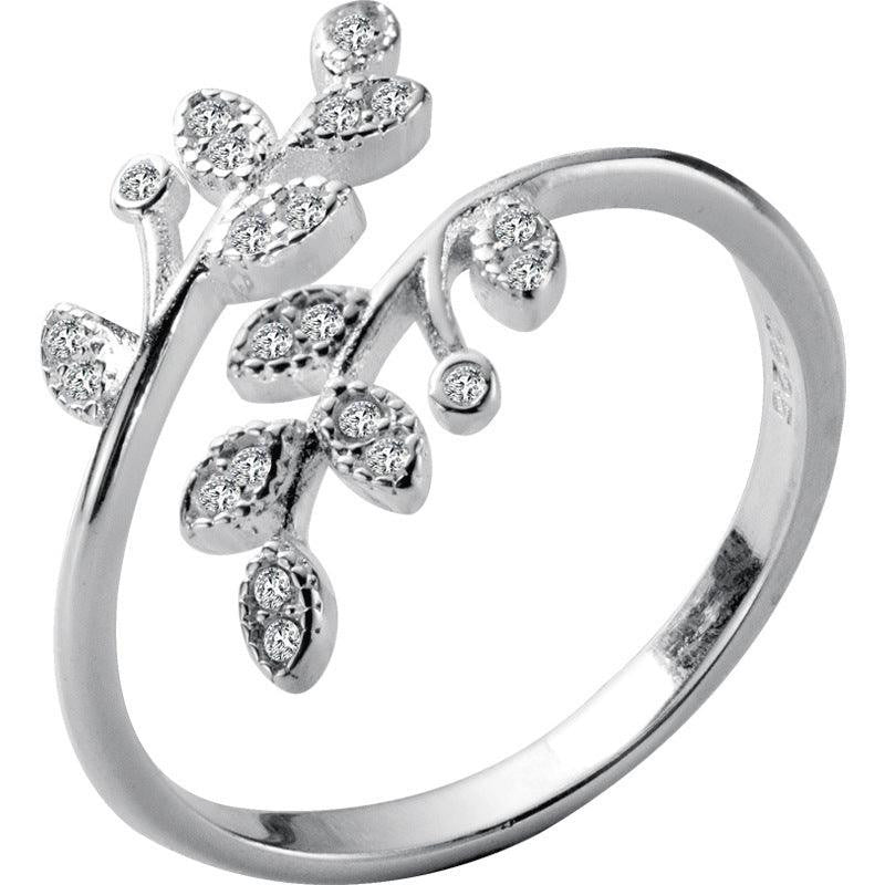KittenAlarm - Delilah Twist Leafy Ring