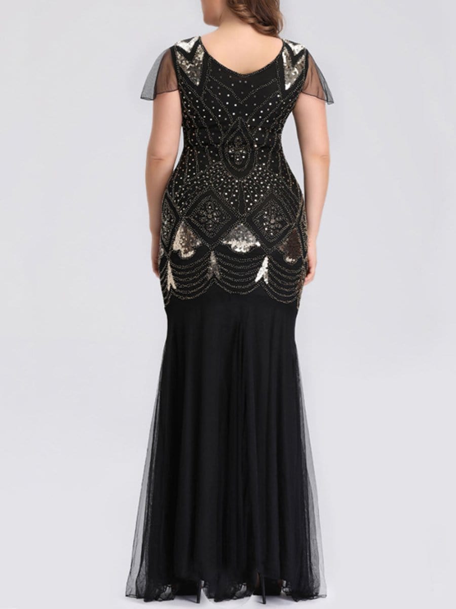 Sequin Maxi Dress - Fashionpara