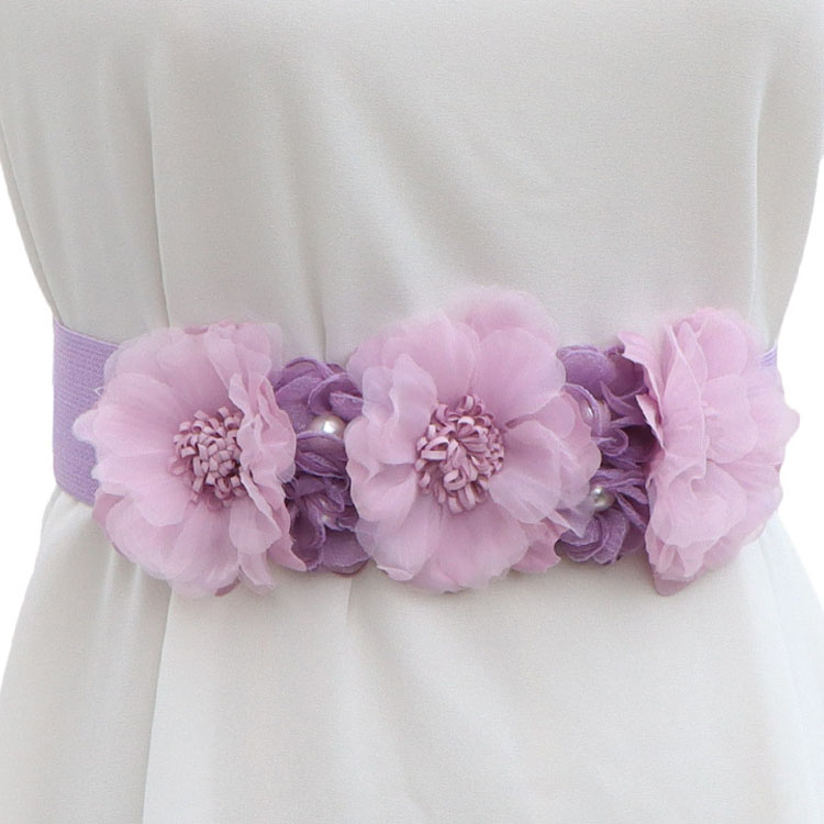 3D Flower Belt