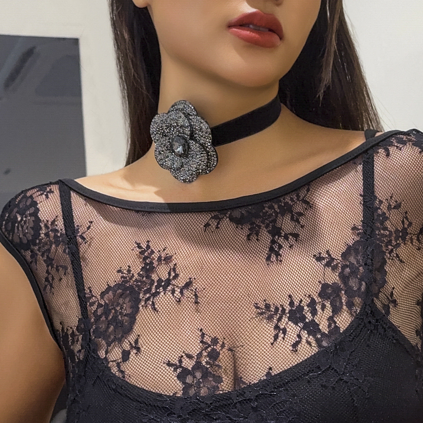 Rhinestone  Necklace