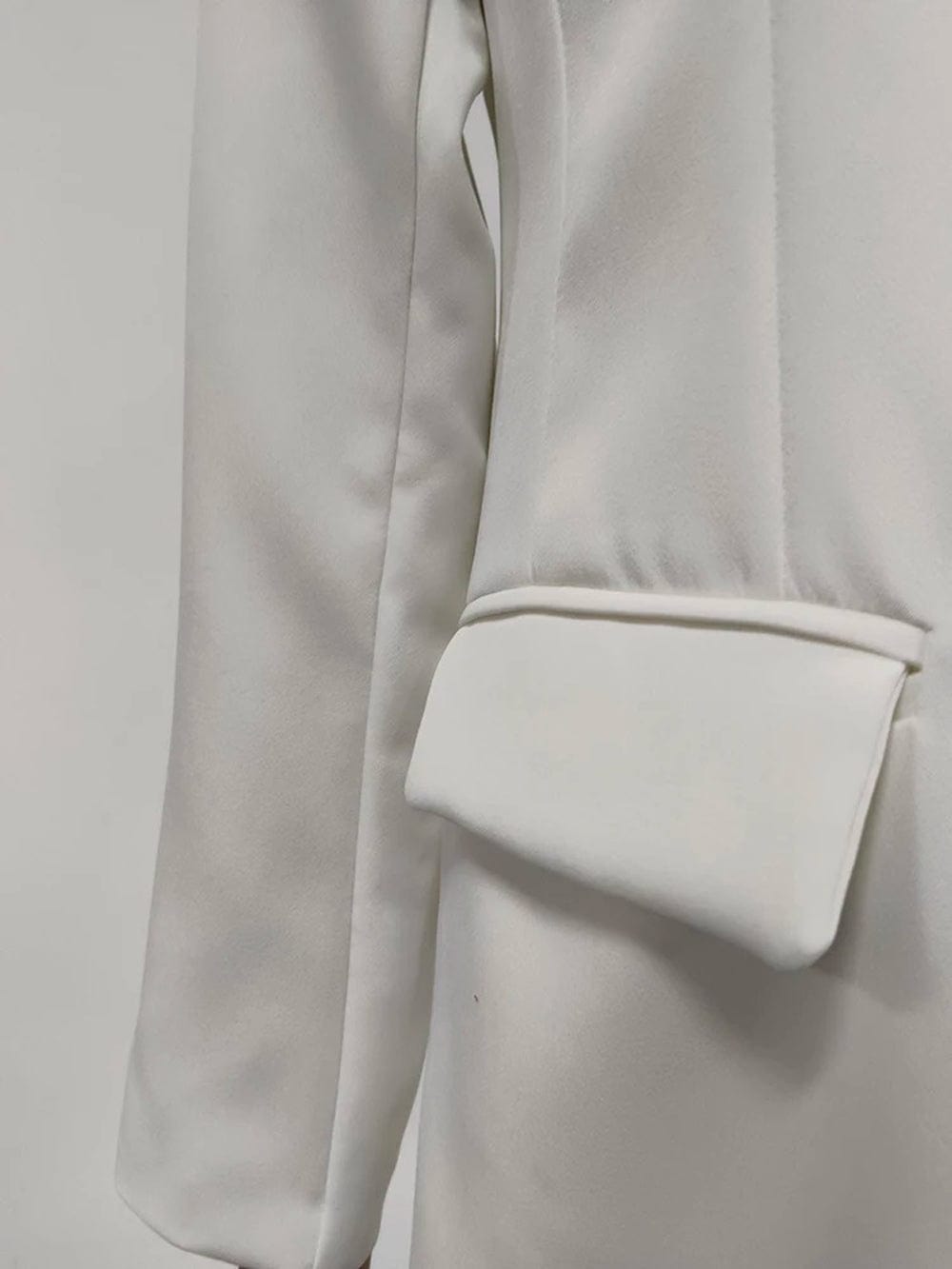 Breasted Slim Blazer - Fashionpara