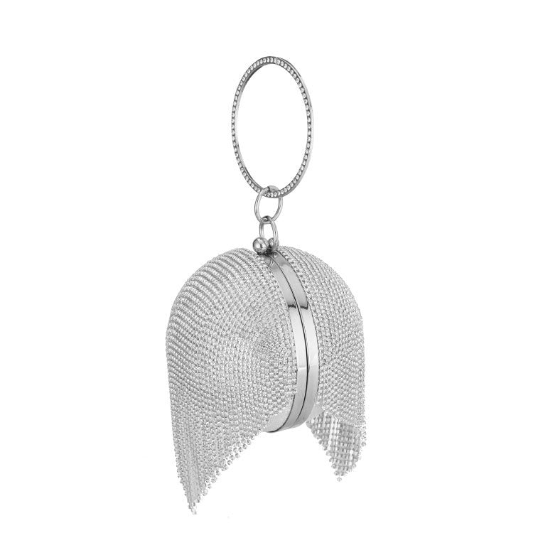 Round Fringe Party Bag